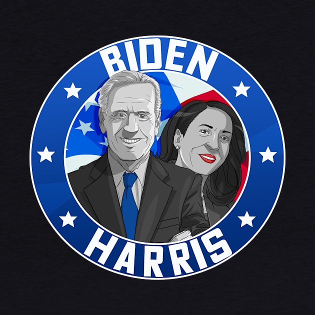 Vote Joe Biden Kamala Harris 2020 President VP by Noseking